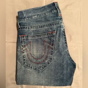 Pre loved Mens True Religion Slim Jeans, Size 30